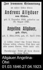 Allgäuer-Angelina-Öhri-1846-bis-1923