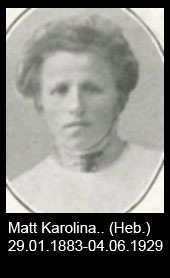Matt-Karolina..-Heb.-1883-bis-1929