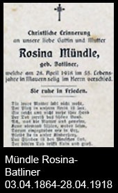 Mündle-Rosina-Batliner-1864-bis-1918