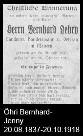 Öhri-Bernhard-Jenny-1837-bis-1918