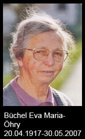 Büchel-Eva-Maria-Öhry-1917-bis-2007