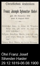 Öhri-Franz-Josef-Silvester-Hasler-1819-bis-1900