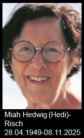 Miah-Hedwig-Hedi-;Singh-;Mathys-;König-;Mohammad-Risch-1949-bis-2025