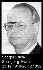 Seeger-Erich-Gillmeister-Seeliger-g.-Ecker-Dr.-1919-bis-1992
