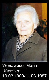 Wenaweser-Maria-Rüdisser-1909-bis-1987