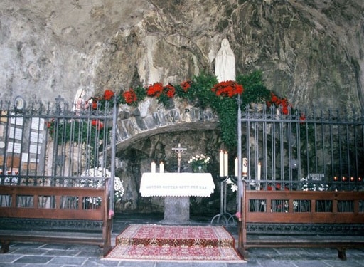 Marien Lourdes Grotte 1898 Bendern