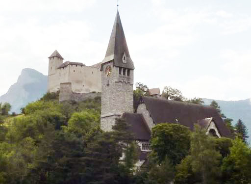 Pfarrkirche Balzers 1912