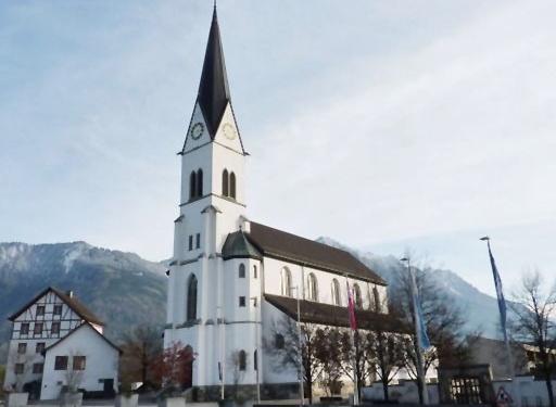 Pfarrkirche hl. Martin 1894 Eschen