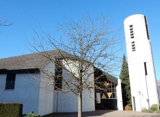 Pfarrkirche zum Unbefleckten Herzen Maria 1963 Schellenberg